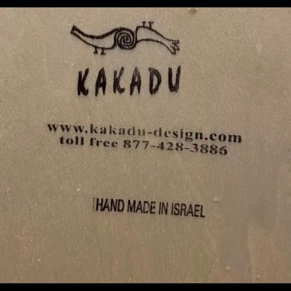 Kakadu Custom Israeli Art Wood Note Pad Folder Brand New - Picture 4 of 6